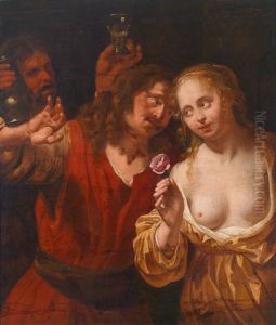 Eine Ausgelassene Gesellschaft by Jan Gerritsz van Bronckhorst
