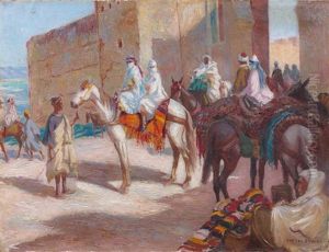 Le Depart Des Cavaliers by Matteo Brondy