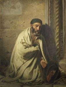 Roman Beggar by Fedor Andreevich Bronnikoff