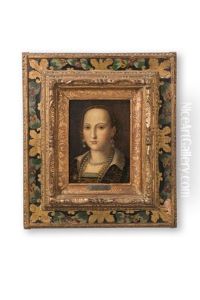 Bildnis Der Eleonora Di Toledo by Agnolo Bronzino