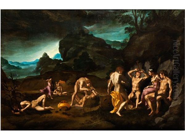 Apoll Und Marsyas - view 1