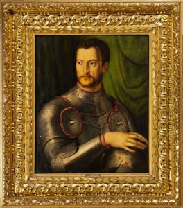 Portrait De Come De Medicis by Agnolo Bronzino