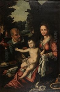 Sagrada Familia by Agnolo Bronzino