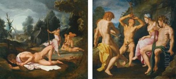 The Story Of Apollo And Marsyas (+ Another, Lrgr; Pair) - view 1