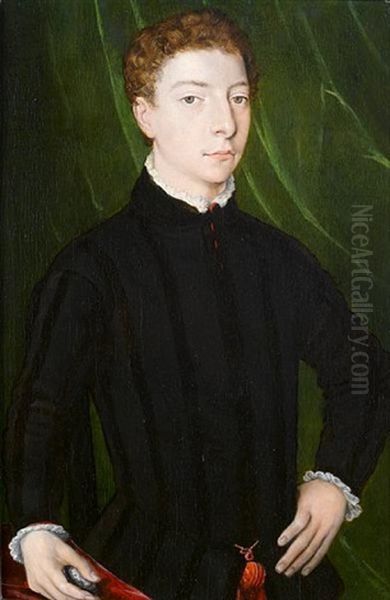 Portrait Of A Young Gentleman, Half-length - view 1