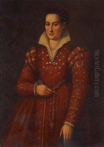 A Portrait Of Elenora De Toledo