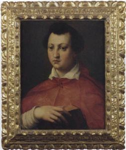 Ritratto Del Cardinale Giovanni De' Medici Con Un Breviario In Mano