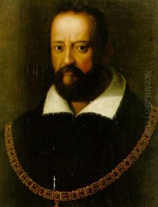 Portratt Forestallande Cosimo I Av Medici