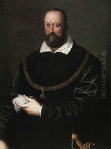 Portrait Of Cosimo De Medici I, Wearing The Order Of The Golden Fleece