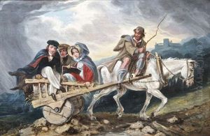 Ascent Of The Galtee Mountains by Brooke, William Henry