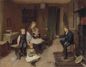 Playing At School by Harry Brooker