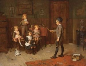 Playing School by Harry Brooker