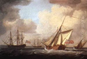 The Yacht Dorset by Charles Brooking