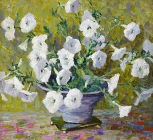 Vase Of Flowers by Cora Smalley Brooks