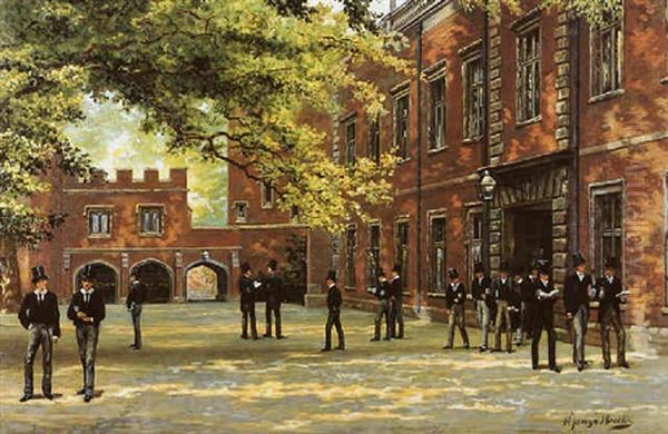 The School Yard, Eton College - view 1
