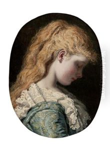 Profile Of A Girl by Maria Matilda Brooks
