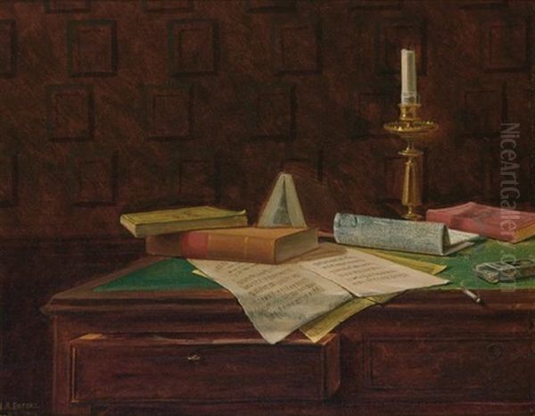 A Desktop Still Life - view 1