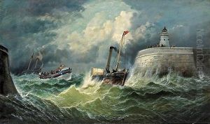 The Ramsgate Lifeboat Bradford With The Rescued Crew Of The Indian Chief On Board