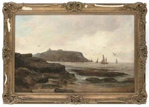 Sorting The Catch, Low Tide by William (of Ramsgate) Broome