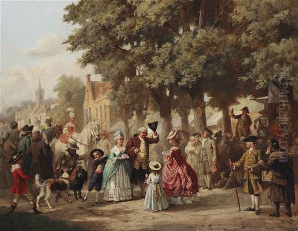 A Village Festival - view 1