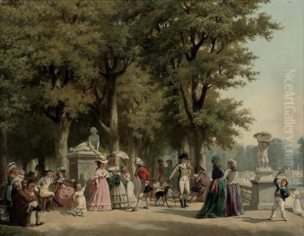 Les Tuilleries Sous Le Directoire - view 1