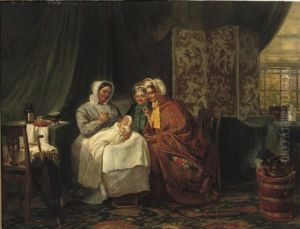 Feeding The Baby by Jean Jacques Zuidema Broos