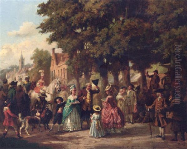 A Village Festival - view 1