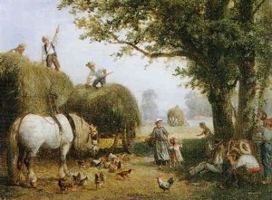 Scene De Fenaison by Jean Jacques Zuidema Broos