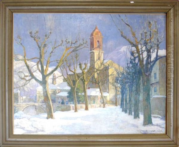 Village Sous La Neige - view 1