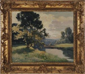 Landscape by Leon Esperance Broquet