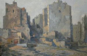 Vue De La Croix Rousse by Eugene Brouillard
