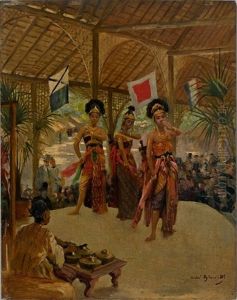 Les Danseuses Javanaises by Pierre-Andre Brouillet