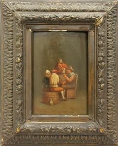 Men And Woman by Adriaen Brouwer