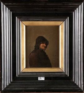 Portrait D'un Vieil Homme by Adriaen Brouwer