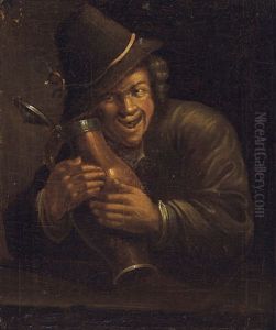 Le Buveur Joyeux by Adriaen Brouwer