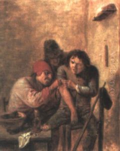 The Doctor's Visit by Adriaen Brouwer