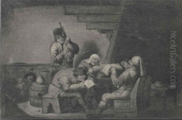 Musiciens Dans Une Taverne - view 1