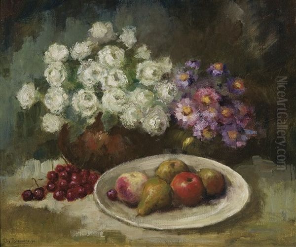 Still Life With Flowers And Fruits - view 1