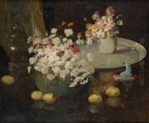 Composition Florale by Jules Brouwers