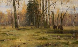Bialowieza Forest by Jakov Ivanovich Brovar