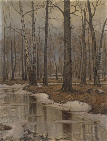 Birch Trees In Spring - view 1