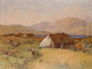 Autumn At The Clachan by Alexander Kellock Brown