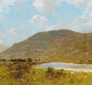 Upper Reaches Of The Spey by Alexander Kellock Brown