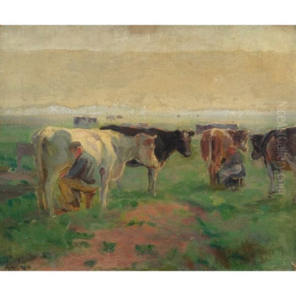 Milking Time In Norfolk - view 1