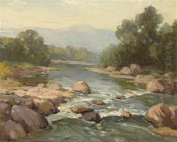 Morning, Ventura River - view 1