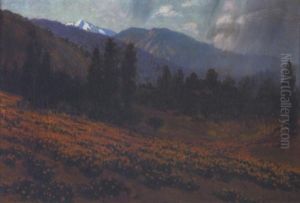 California Poppy Field by Benjamin Chambers Brown