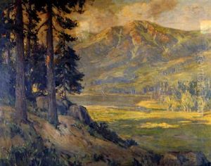A Mountainous Landscape A Mountainous Landscape