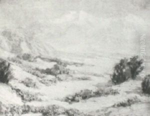 Mountainous Desert Scene