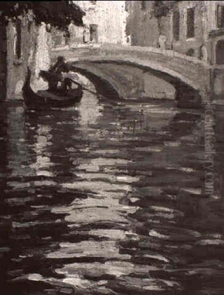A Sunny Canal, Venice - view 1