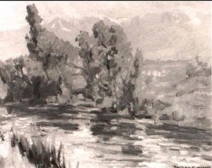 Owens River by Benjamin Chambers Brown